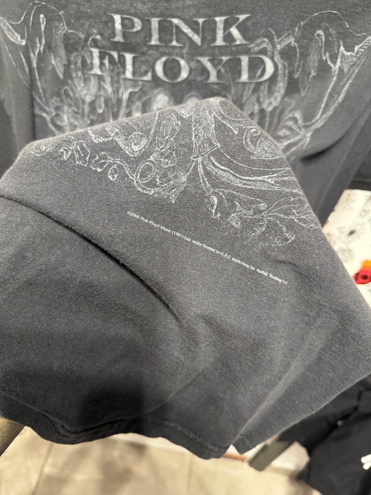 2008 Pink Floyd Black & White Tee Size L