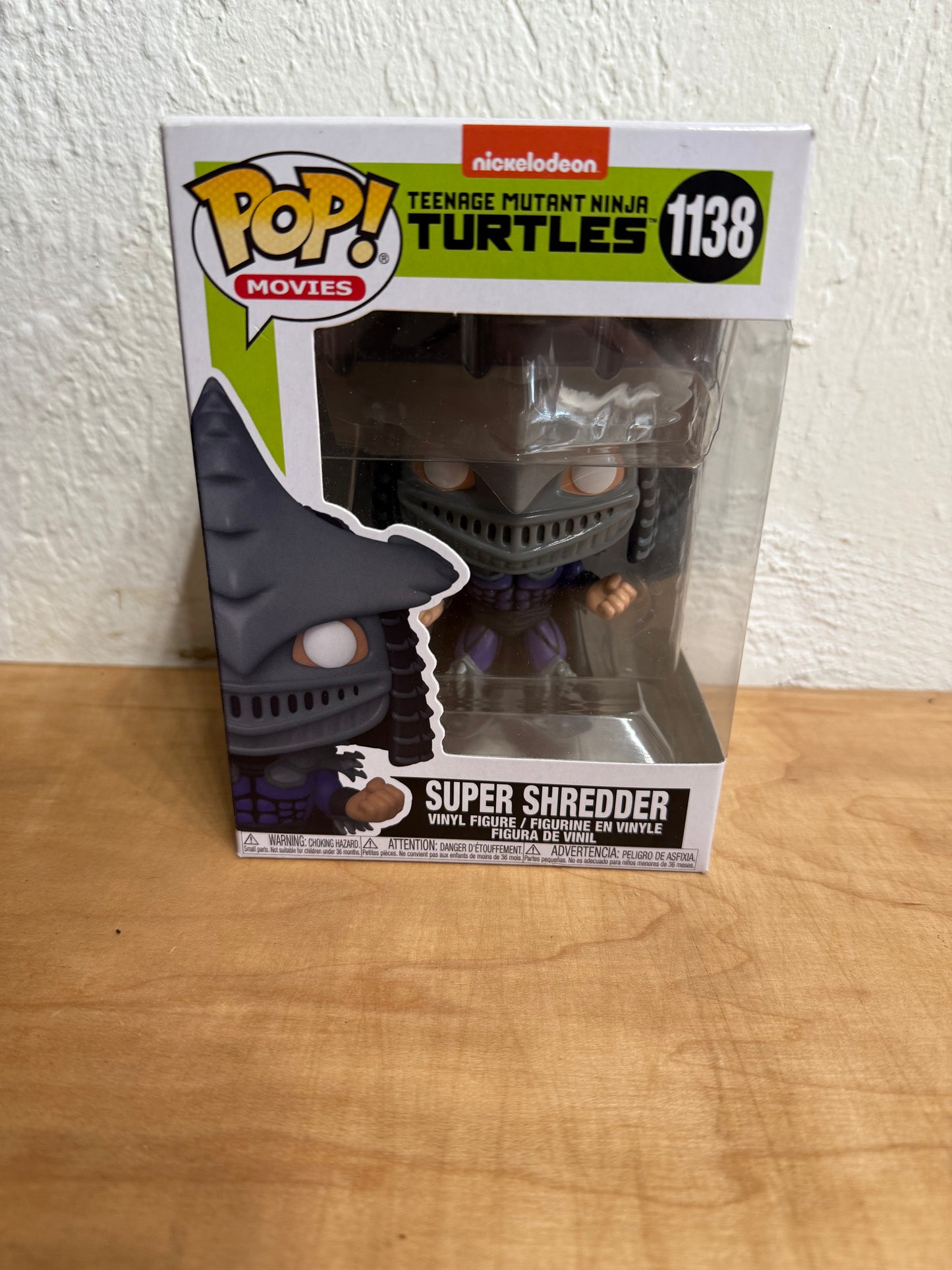 FUNKO POP! TEENAGE MUTANT NINJA TURTLES SUPER SHREDDER # 1138
