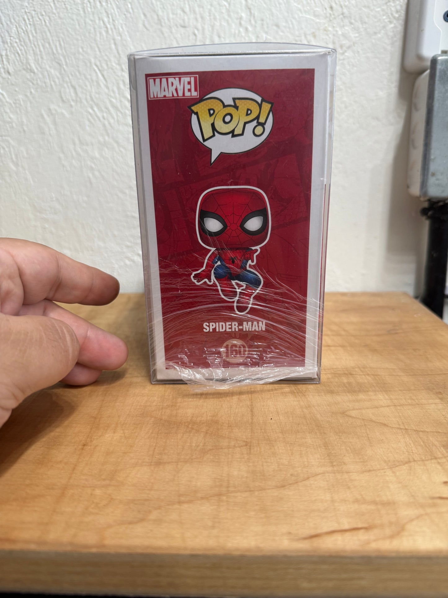 Funko Pop Spider-Man #160 Marvel Comics Collector Corps Exclusive