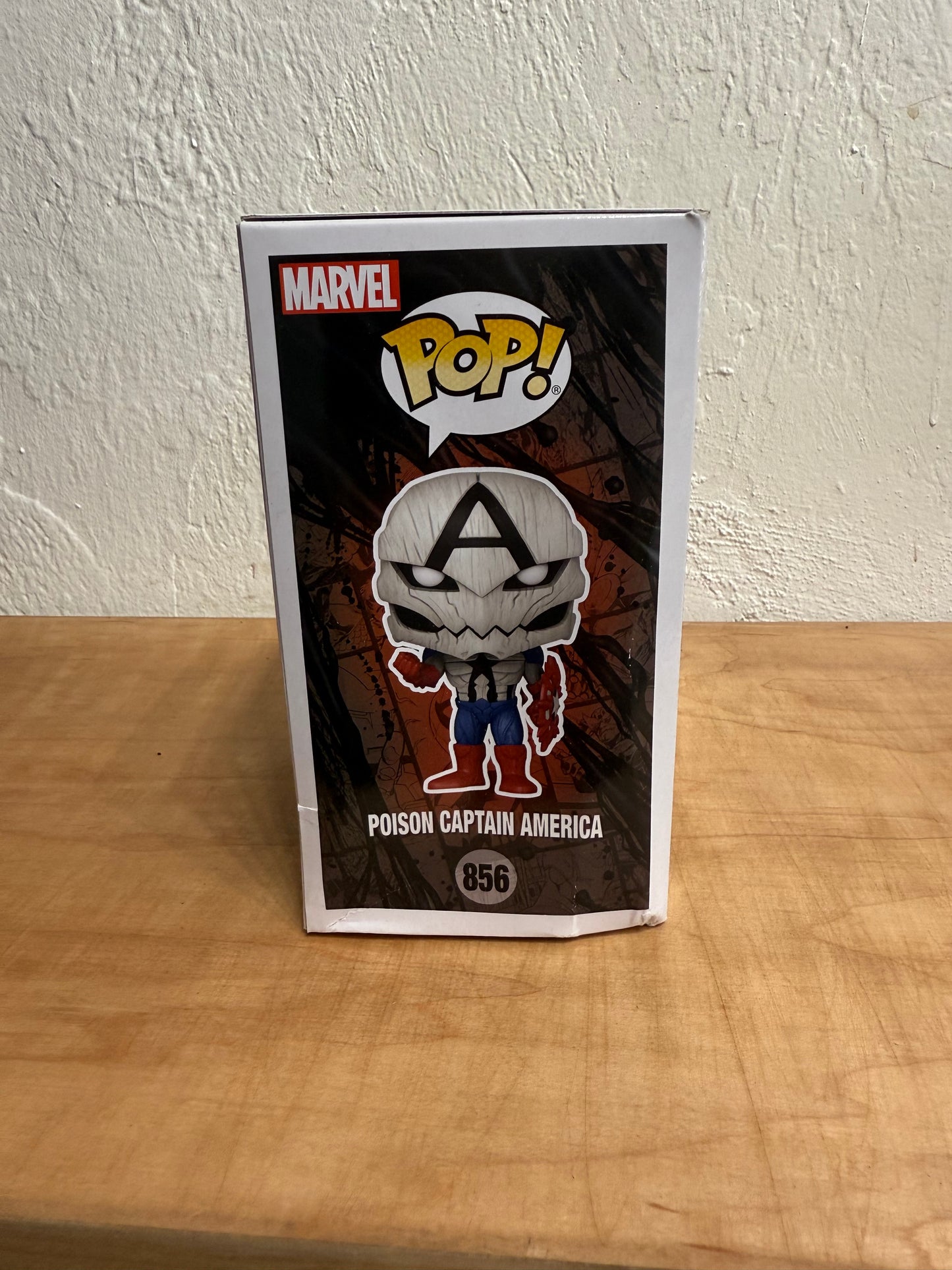 MARVEL Poison Captain America Funko Pop Action Figure #856
