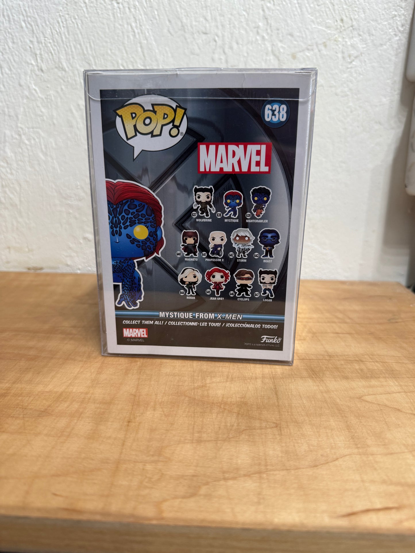 Funko POP Marvel - #638 Mystique (Metallic) - X-Men (Movie, 2000) Target Excl