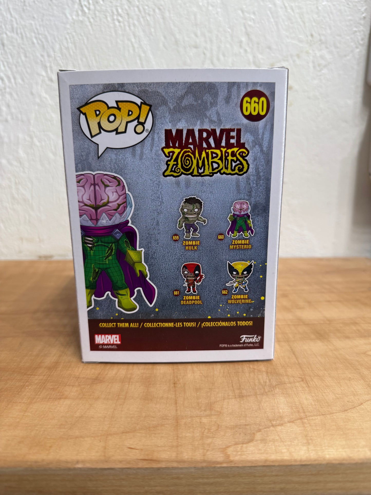 Funko Pop! Vinyl Figure - Marvel #660 - Zombie Mysterio - Walmart Exclusive