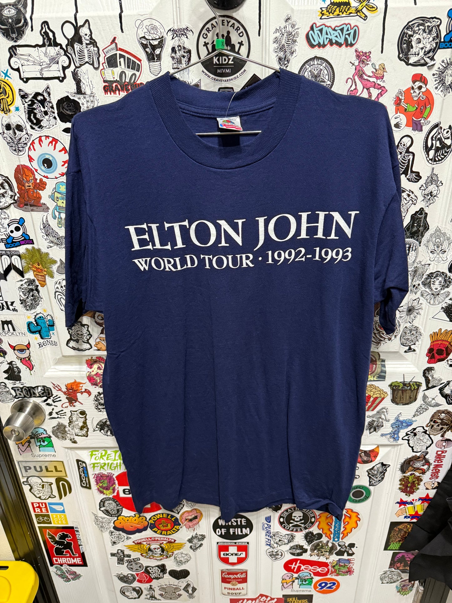 92'-93' Elton John World Tour Shirt Size XL