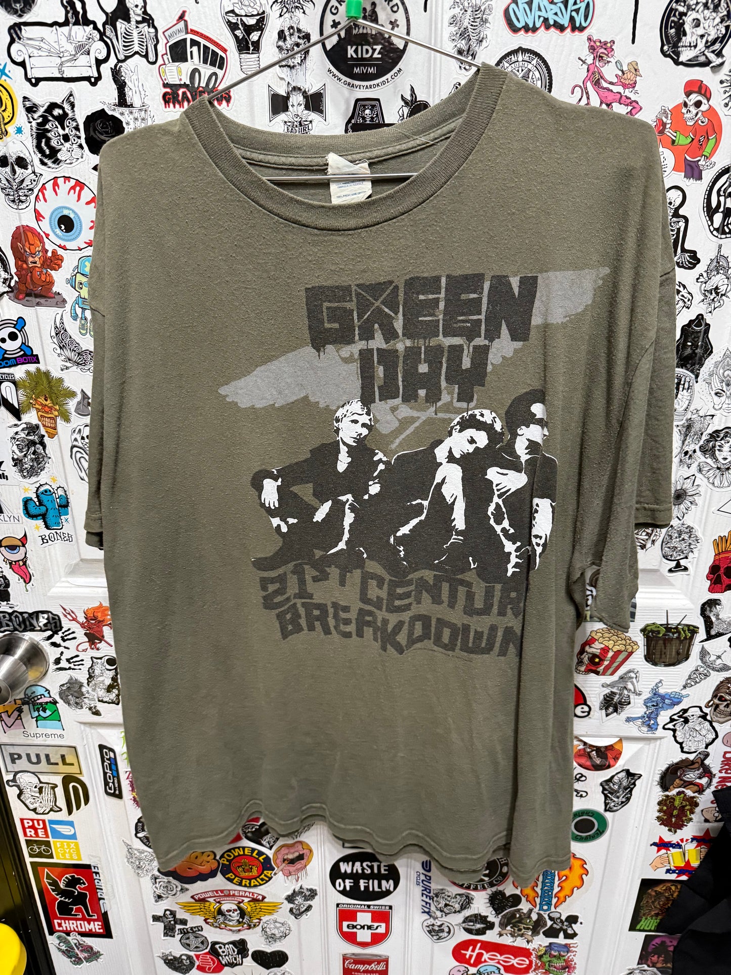 2010 Green Day 21st Century Breakdown Shirt Size XL