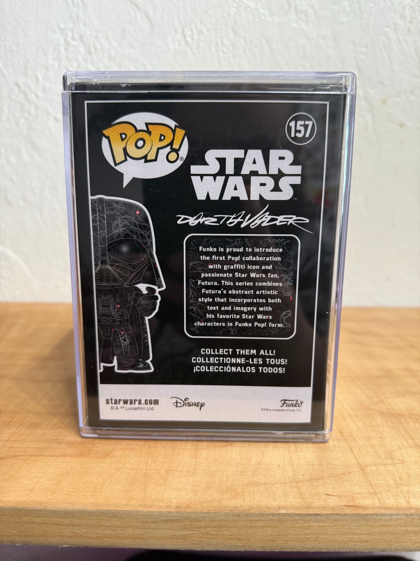 Funko Pop! Star Wars Darth Vader (Futura) Target Exclusive #157 W/ Protector