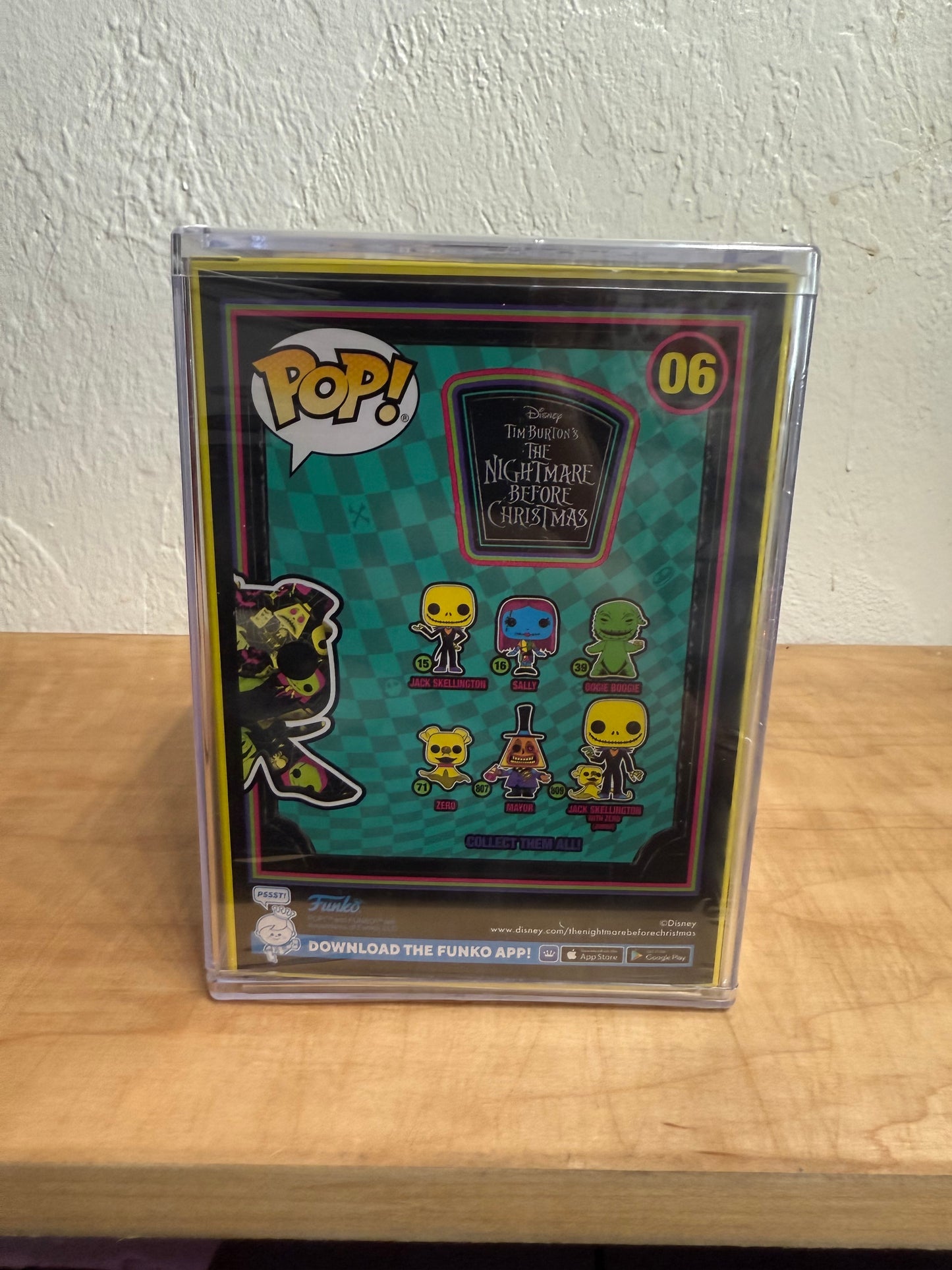 Funko Disney POP! Artist Series Vinyl Figure - Zero Black Light Special Edition