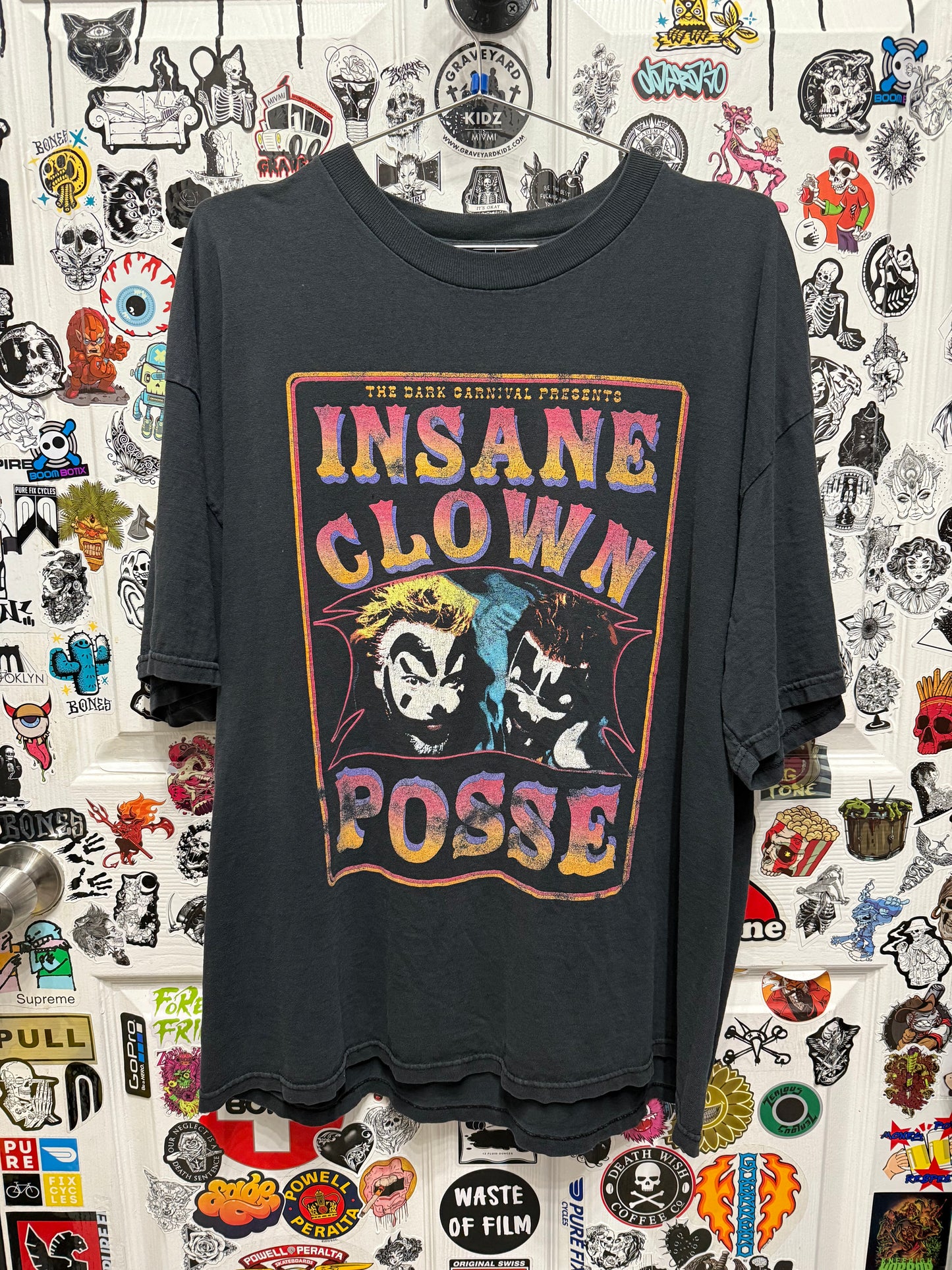 ICP Dark Carnival Presents Insane Clown Posse Black Shirt Size 2XL