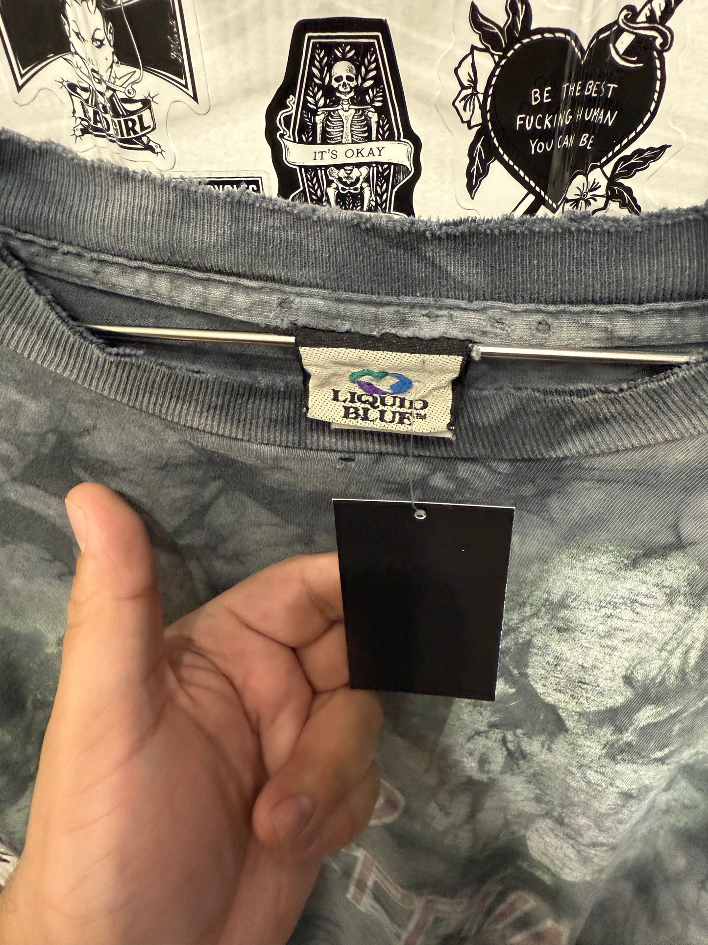 00's Led Zeppelin Large Print Shirt Size 2XL(Please Review Photos)