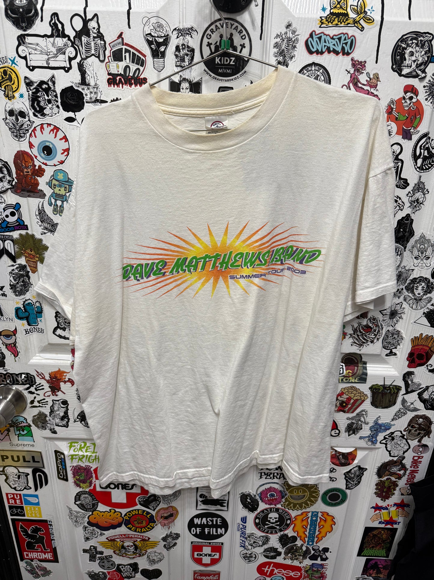 2003 Dave Matthews Bands Summer Tour Shirt Size XL