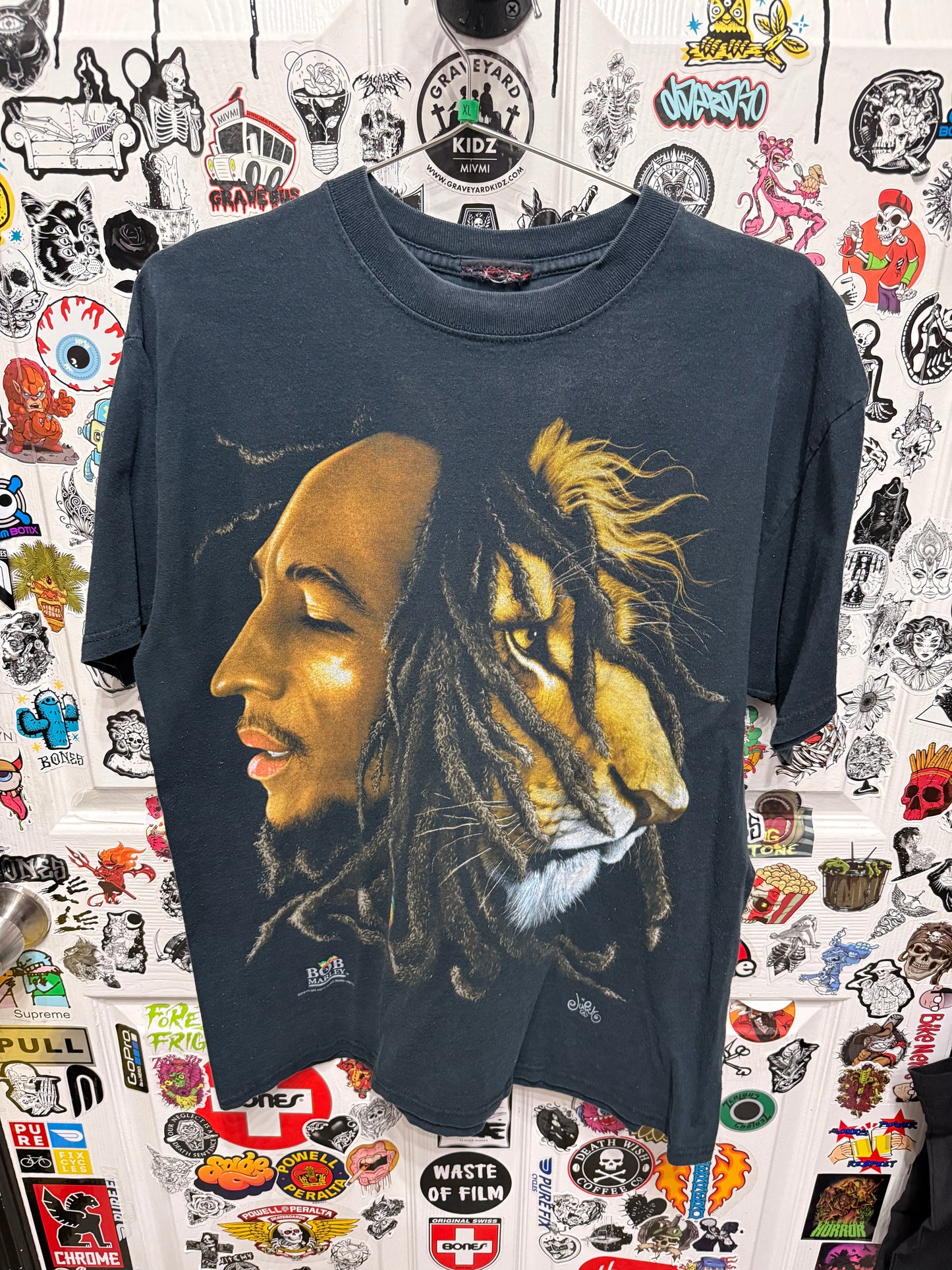1997 Bob Marley Lion Shirt Jurek Fifty-Six Hope Road Music Limited Size XL