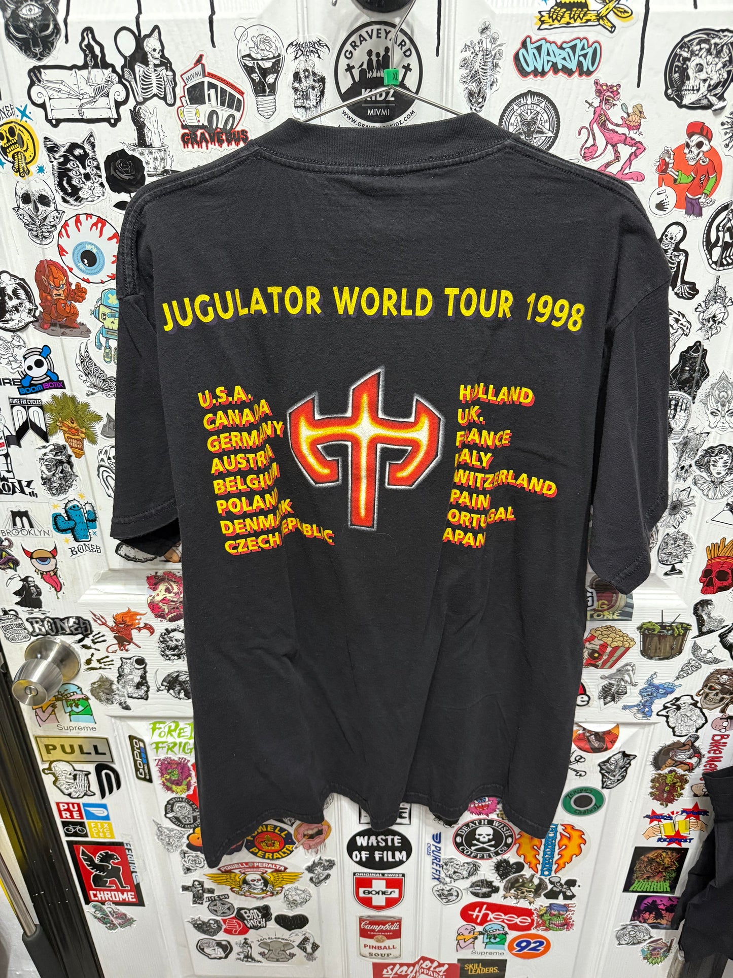 1998 Judas Priest “Jugulator World Tour” Shirt Size XL