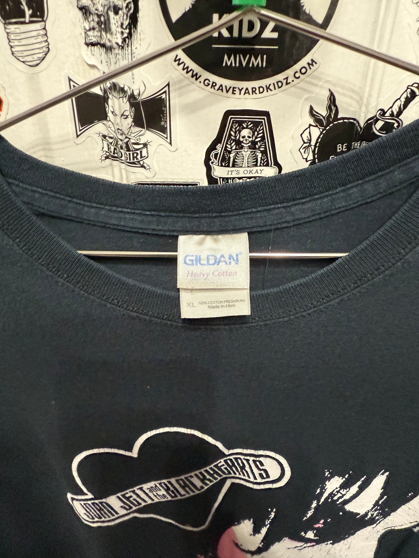 00's Joan Jett And The Blackhearts - Classic Logo Size XL