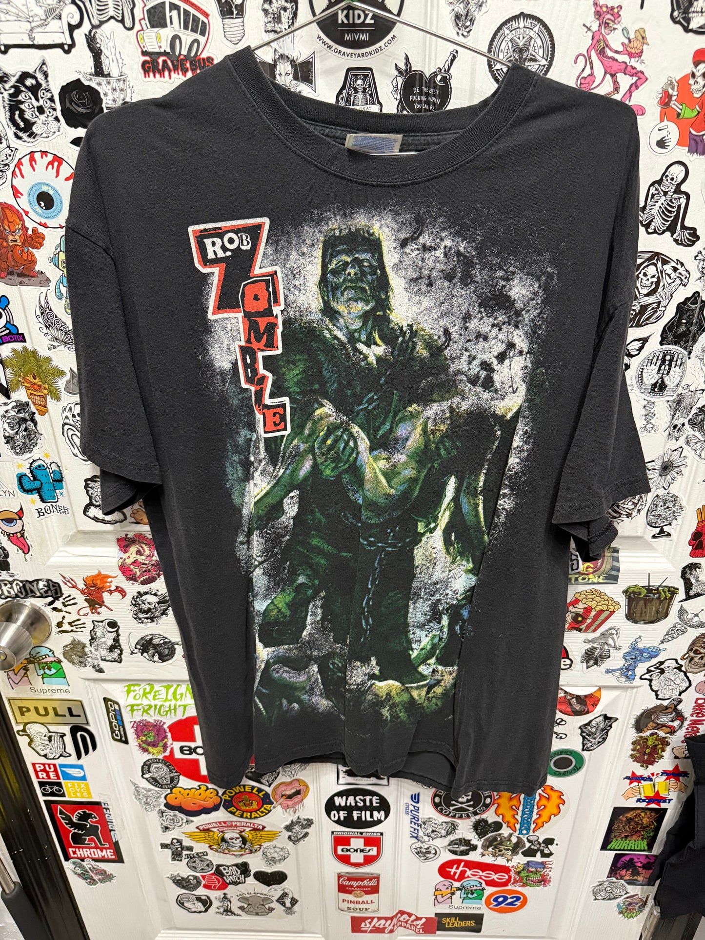 2009 Rob Zombie Frankenstein Shirt Size XL