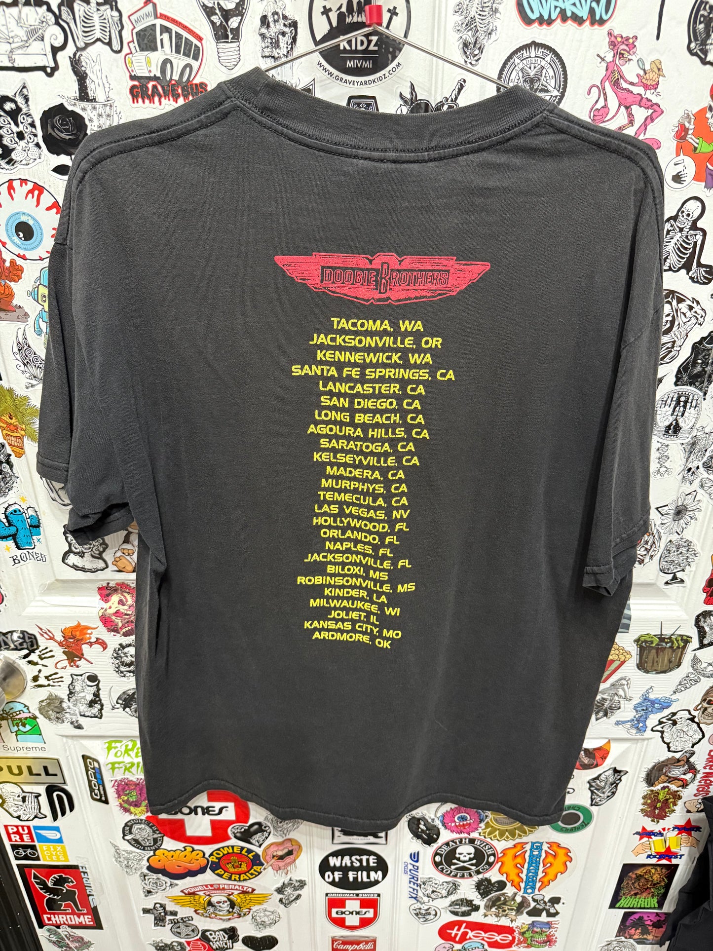 2005 Doobie Brother Tour T-Shirt Size L