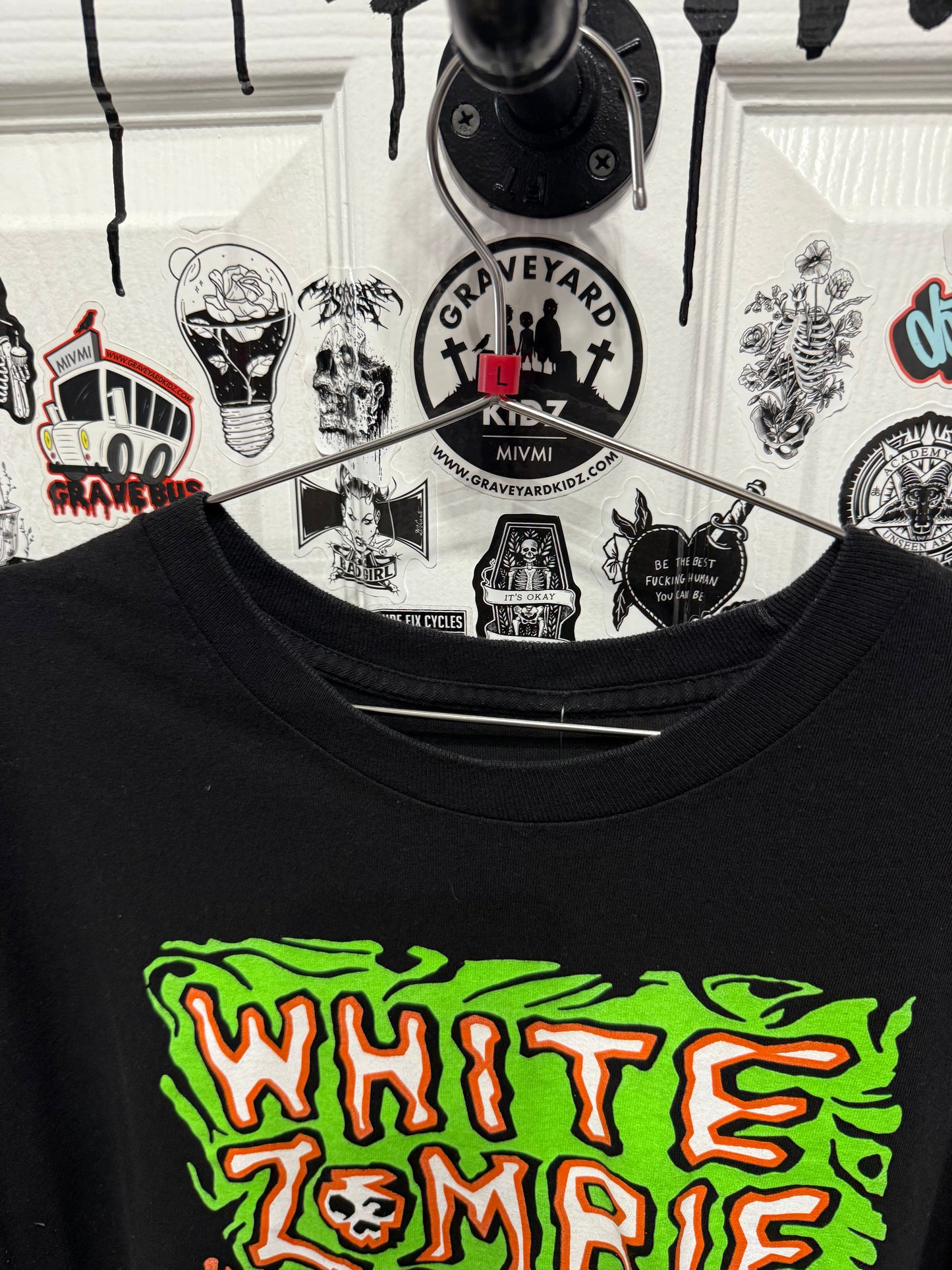Rob Zombie White Zombie Shirt No Tag Size L