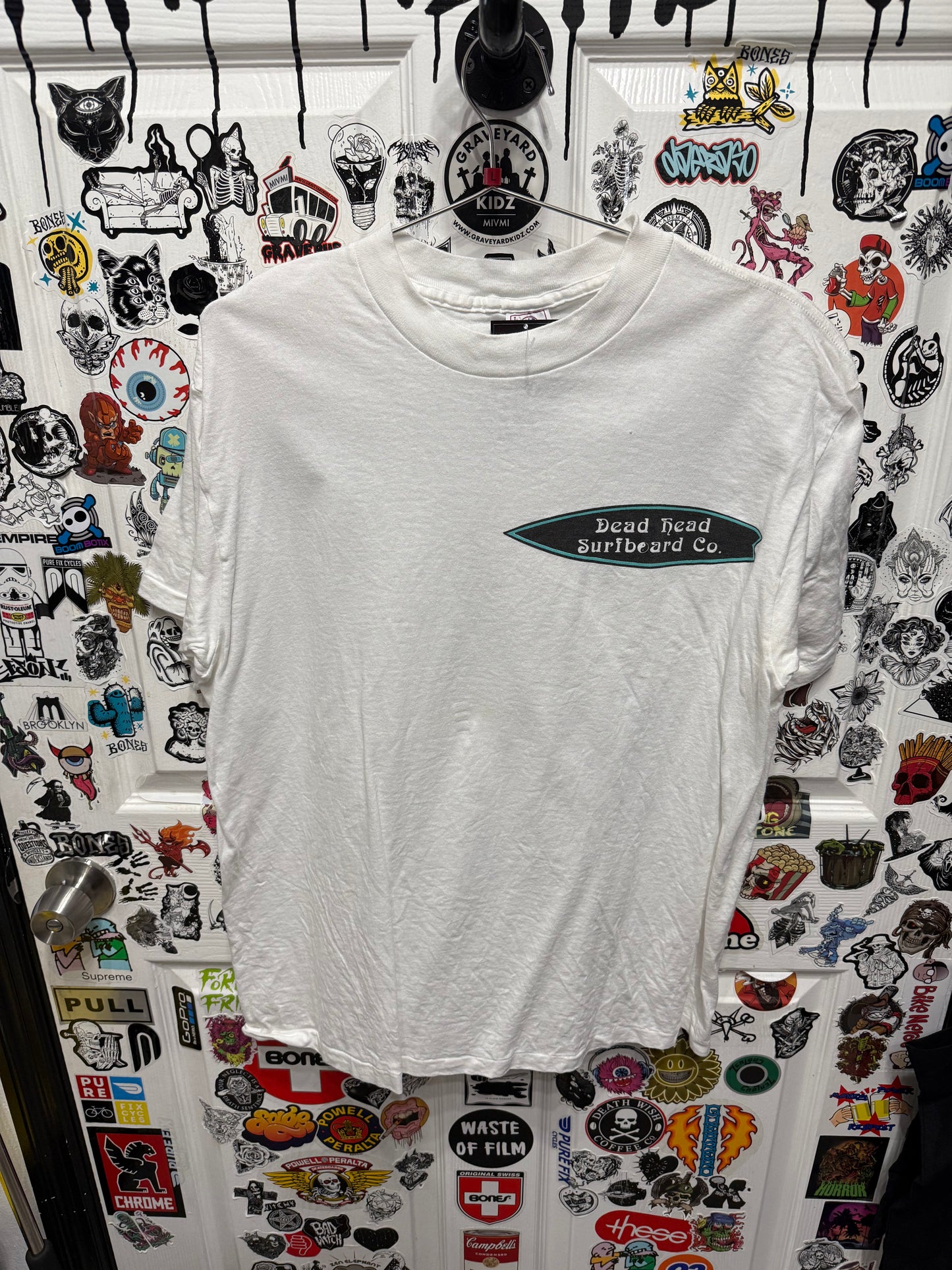 90's Grateful Dead Band Dead Head Surfboards Shirt Size L