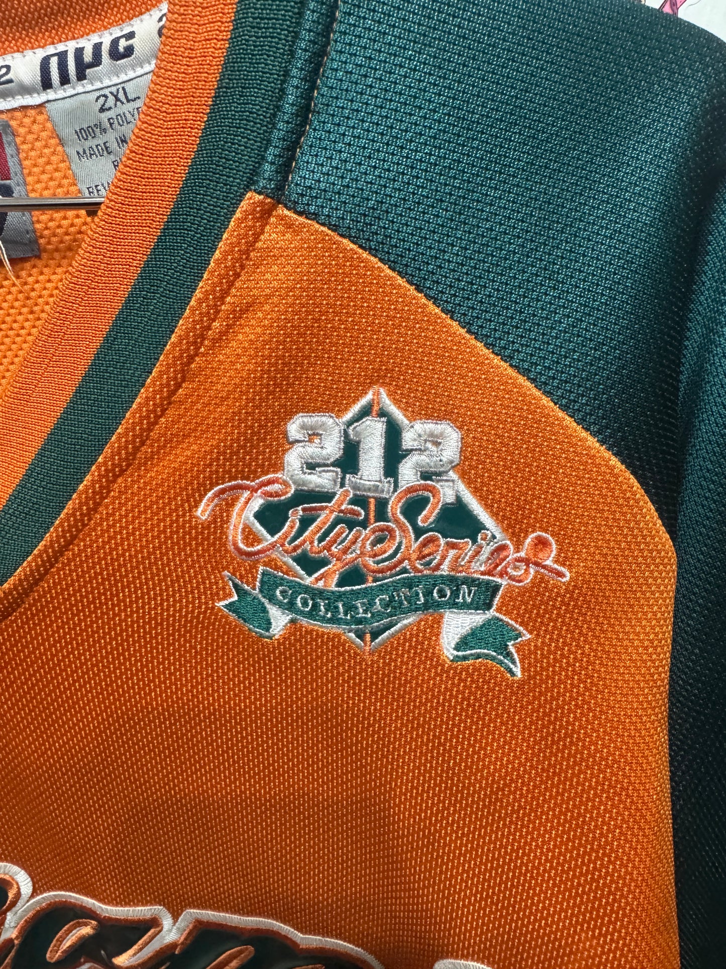 2003 212 NYC City Series “Miami” #08 Jersey Size 2XL