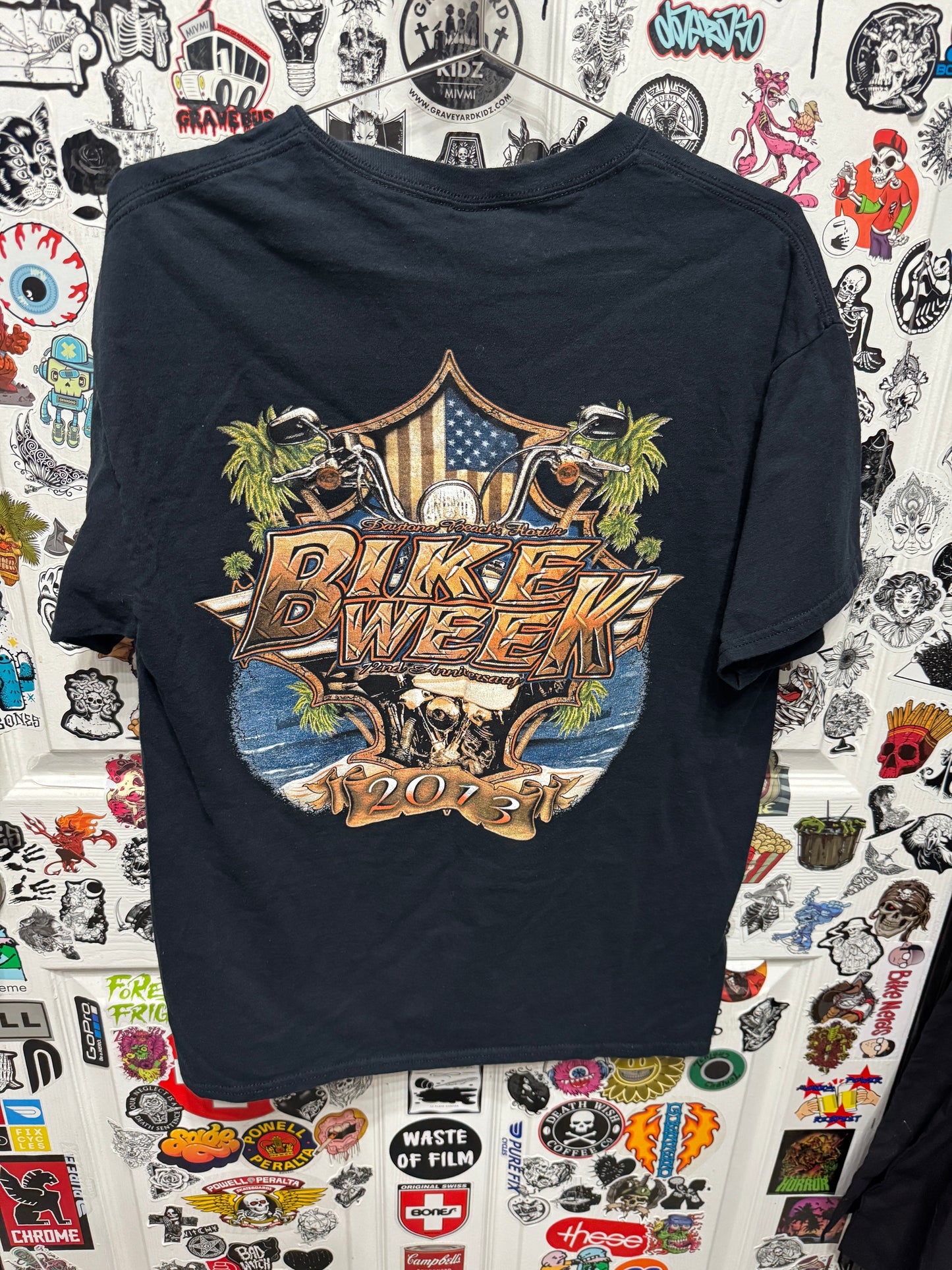 2013 72nd Anniversary Daytona Bike Week Shirt Size L