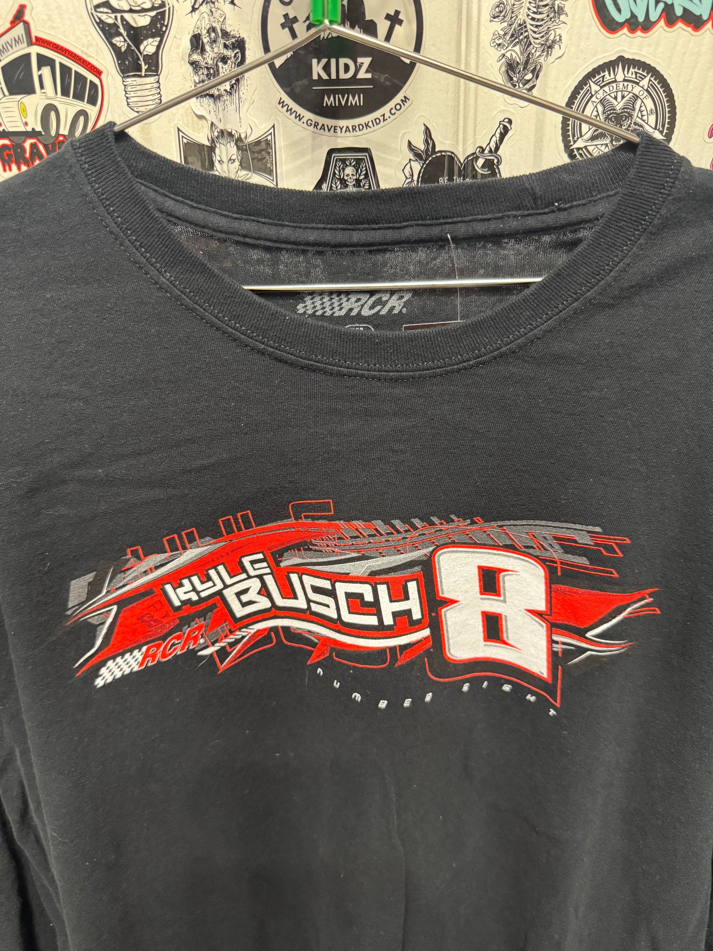 Kyle Busch RCR #8 Long Sleeve Shirt Size XL