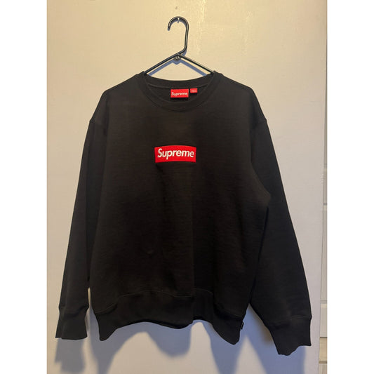Supreme Box Logo Crewneck(FW22) - Black - Size Medium
