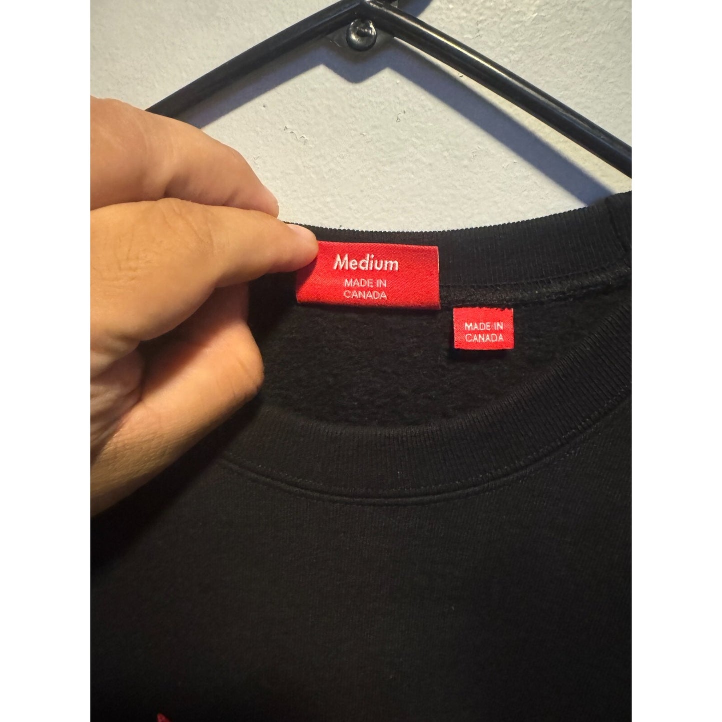Supreme Box Logo Crewneck(FW22) - Black - Size Medium
