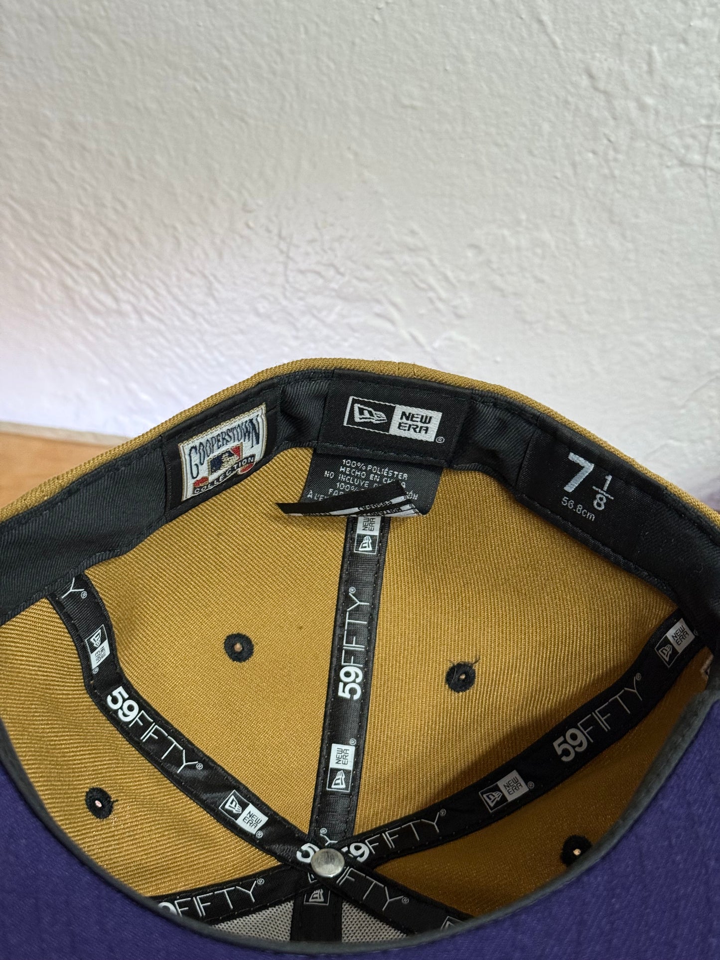 New Era NY Yankee “Peanut Butter Jelly” Size 7 1/8