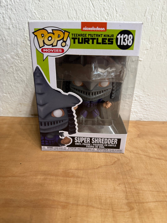 FUNKO POP! TEENAGE MUTANT NINJA TURTLES SUPER SHREDDER # 1138