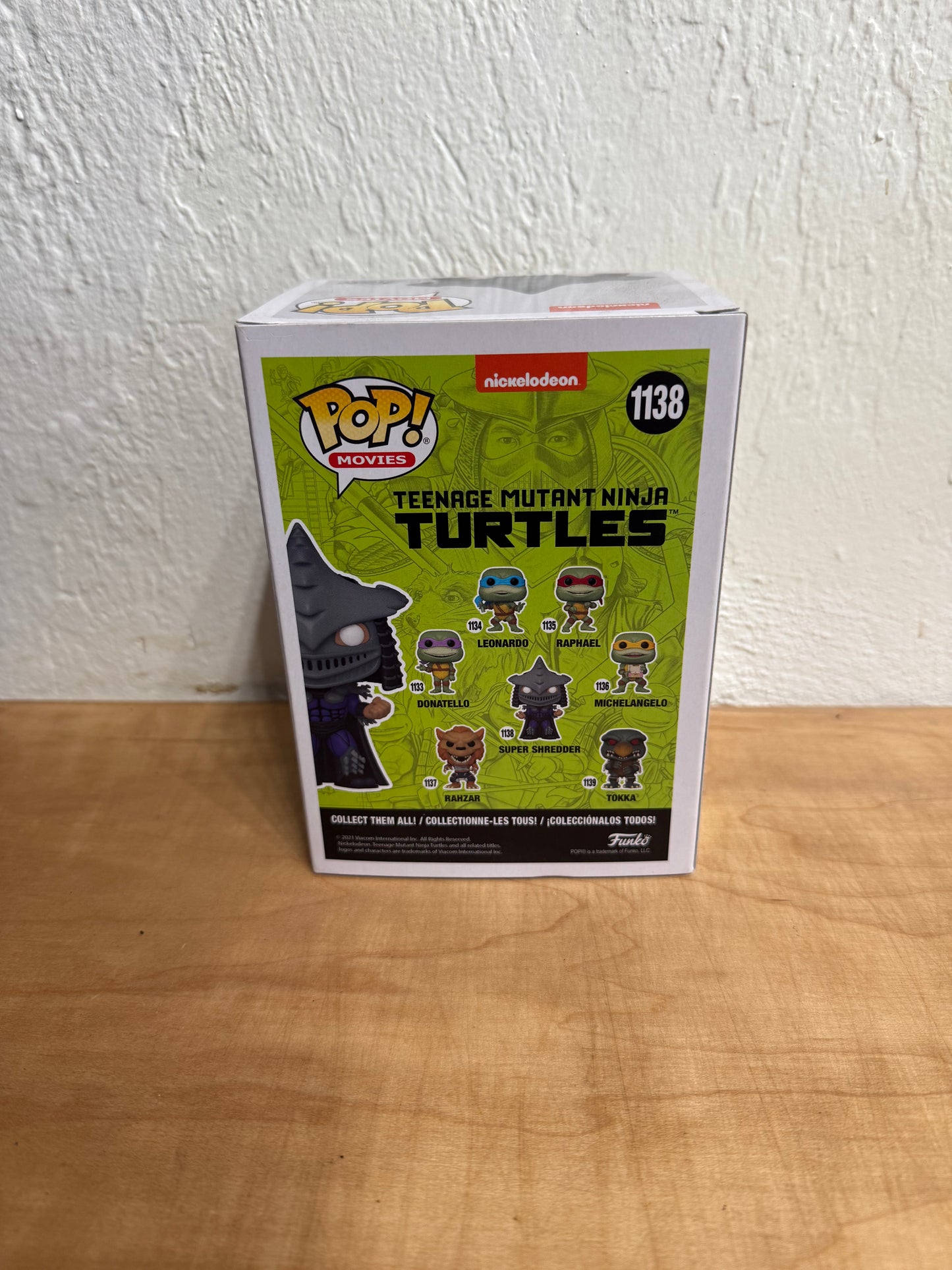 FUNKO POP! TEENAGE MUTANT NINJA TURTLES SUPER SHREDDER # 1138