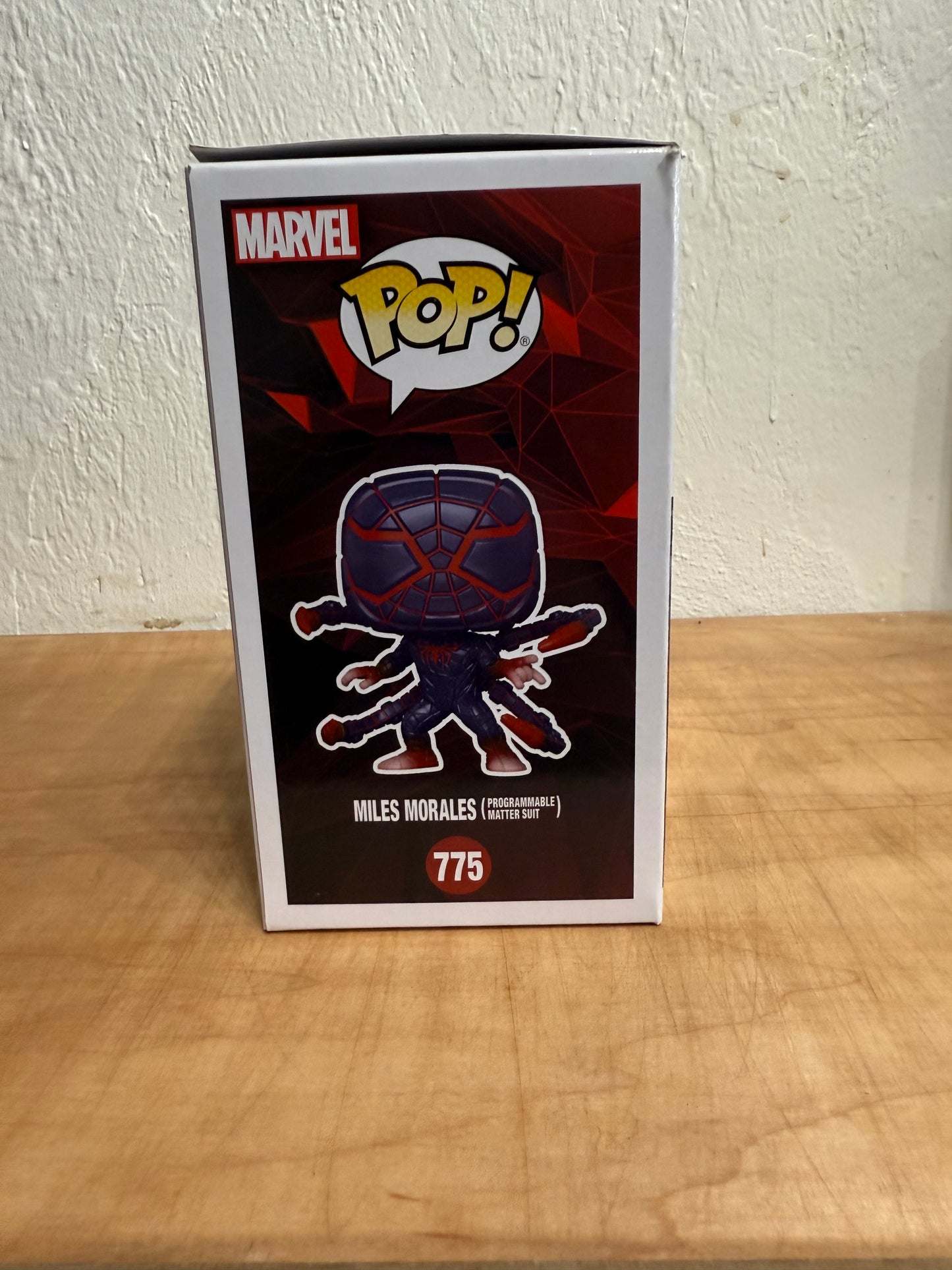 Funko Pop! Marvel Spider-Man Miles Morales #775 Glow in The Dark Special Edition