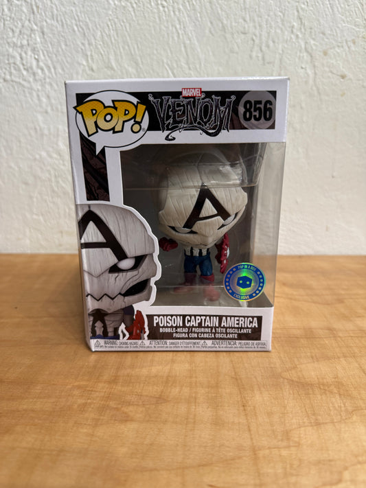MARVEL Poison Captain America Funko Pop Action Figure #856