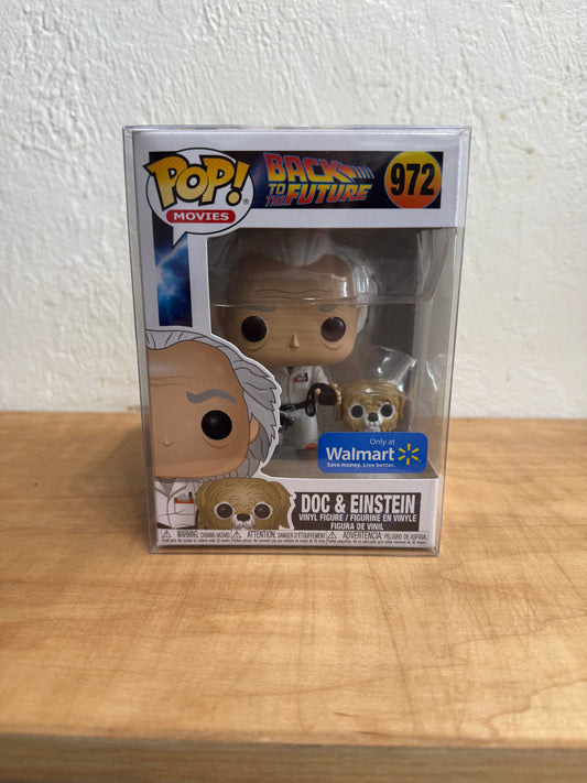 Funko Pop! Vinyl: Back to the Future - Doc & Einstein - Walmart (Exclusive) #972