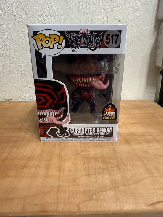 Funko Pop! Marvel Corrupted Venom 517 L.A. Comic Con Exclusive