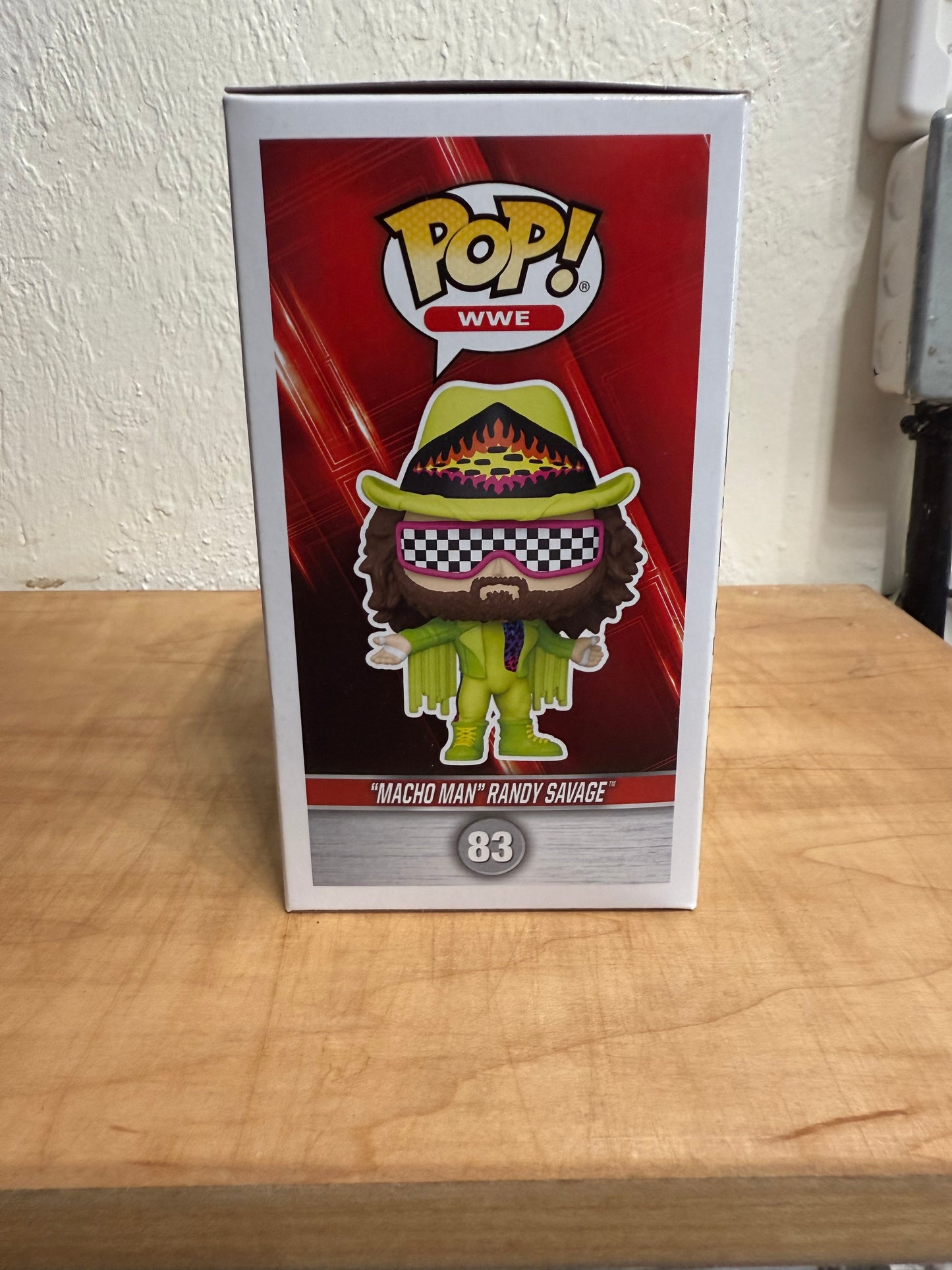 Funko Pop WWE Macho Man Randy Savage #83 Vinyl Figure Walmart Exclusive.