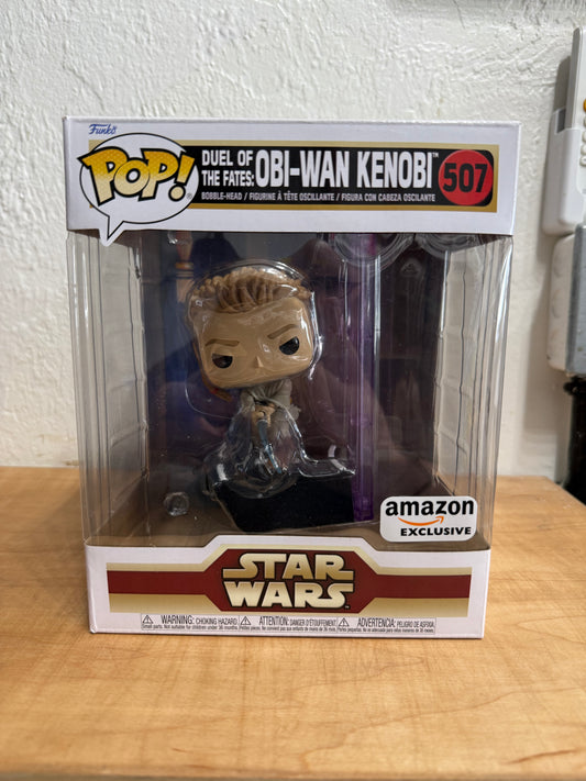 Funko Pop! Star Wars Duel Of The Fates: Obi-Wan Kenobi #507 Amazon Exclusive