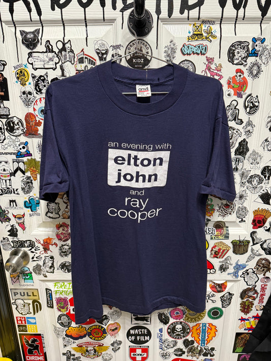 90's An Evening with Elton and Ray Cooper Shirt Size XL