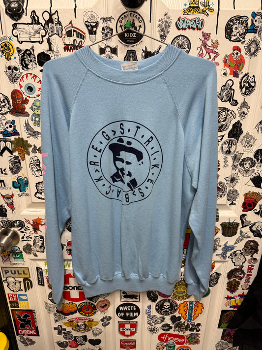 88' Elton John "Reg Strikes Back" Tour Crewneck Sweatshirt Size XL