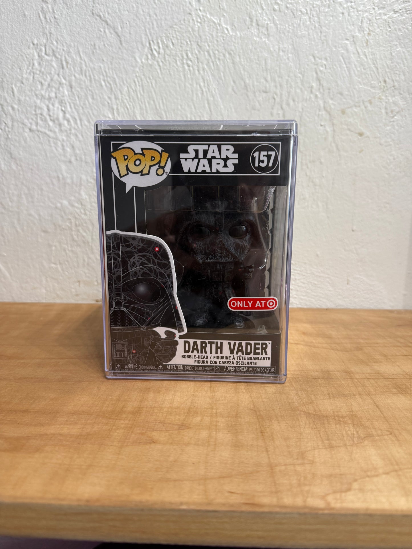Funko Pop! Star Wars Darth Vader (Futura) Target Exclusive #157 W/ Protector