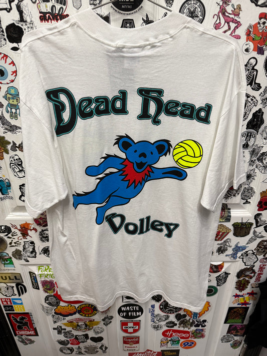 90's Grateful Dead Band Dead Head Volleyball Shirt Size XL