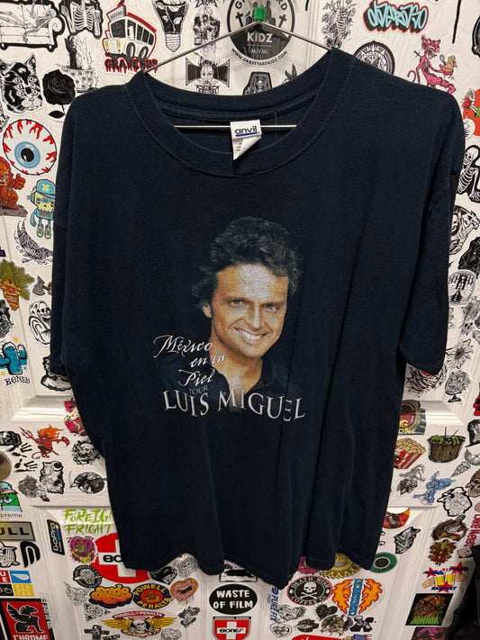 2005 Luis Miguel Mexico En La Piel Tour Shirt Size XL