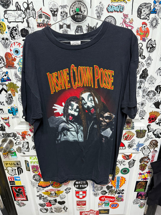 1997 ICP Insane Clown Posse "Wicked Clowns" Shirt Size XL