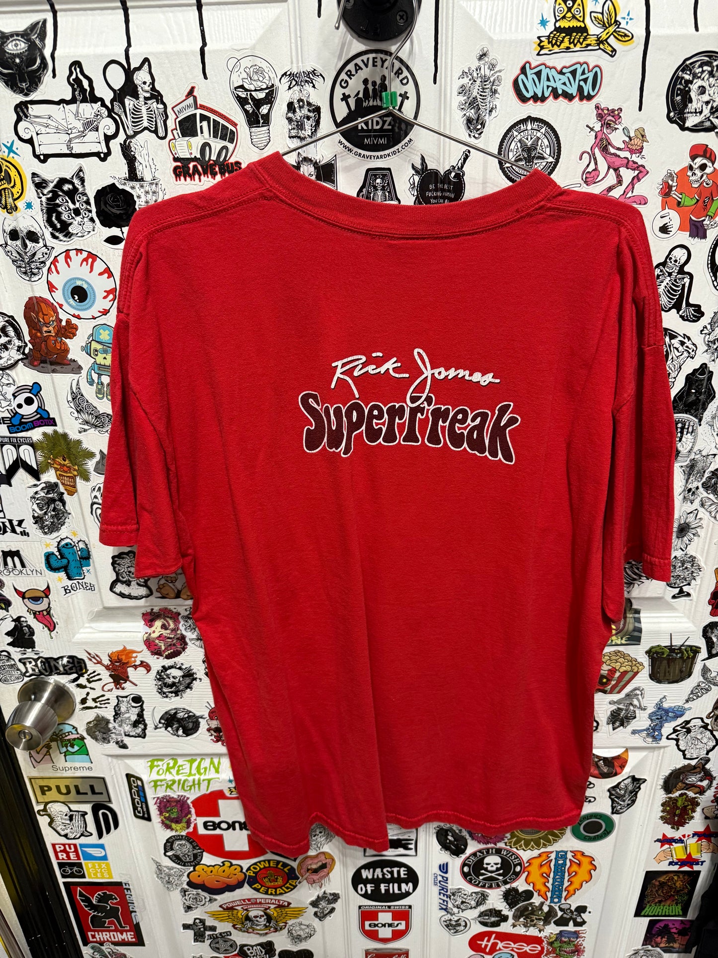 2004 Rick James Super Freak Zion Rootswear T-Shirt Size XL
