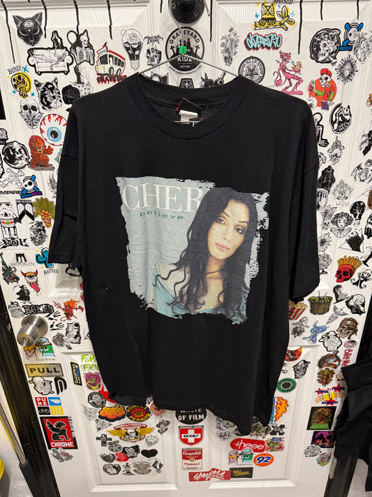2000 Cher “Do You Believe?” Tour Shirt Giant Tag T-Shirt Men’s Size XL