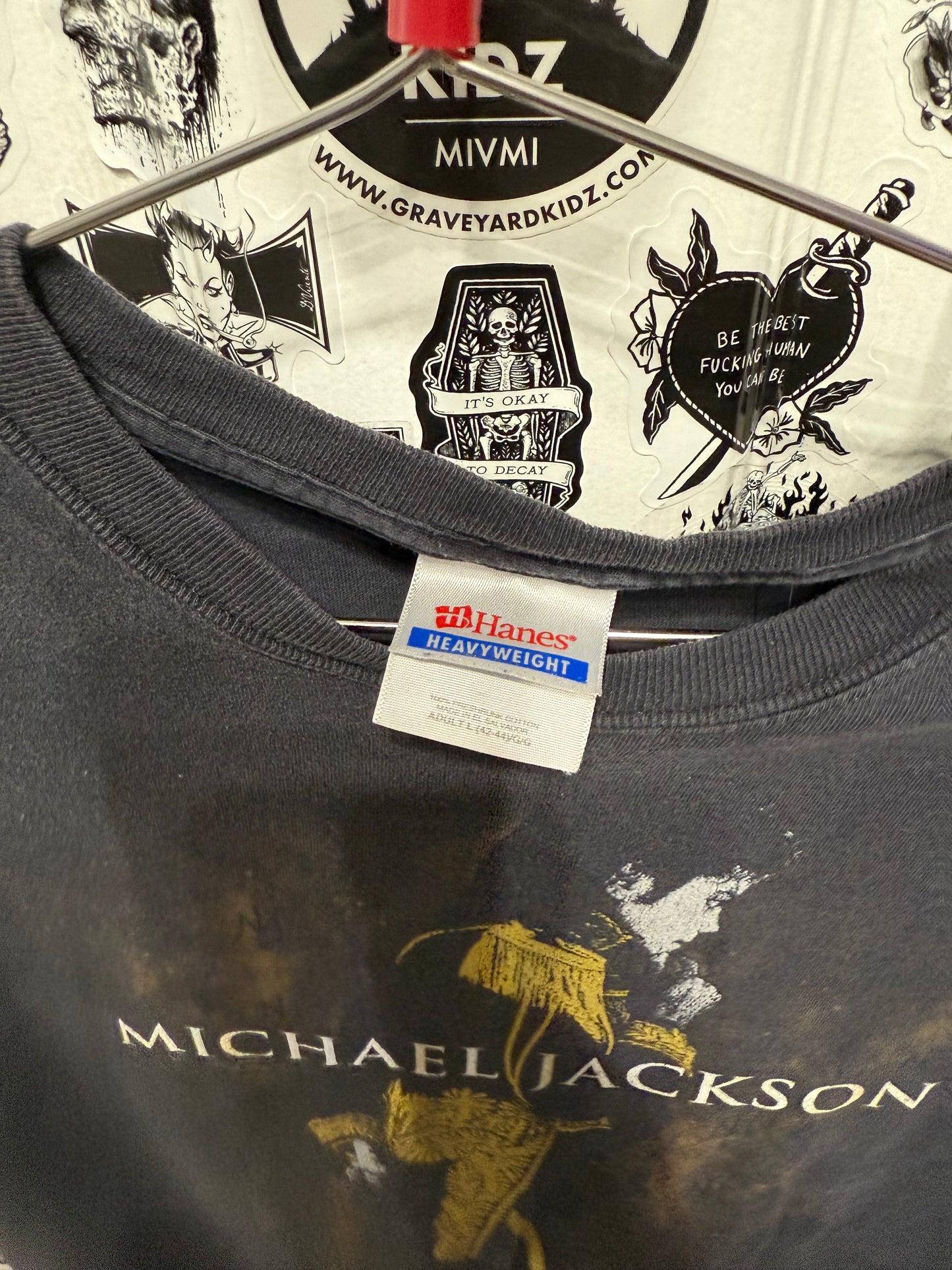 Michael Jackson Smooth Criminal Shirt Hanes Tag Size L