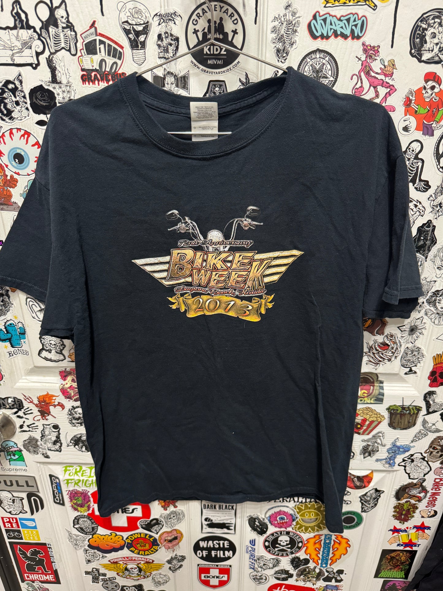 2013 72nd Anniversary Daytona Bike Week Shirt Size L